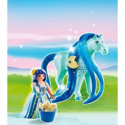 Playmobil Playmo Princesse Avec Cheval