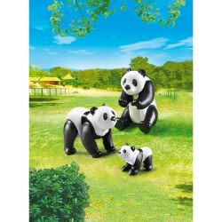 Playmobil Playmo Famille De Pandas