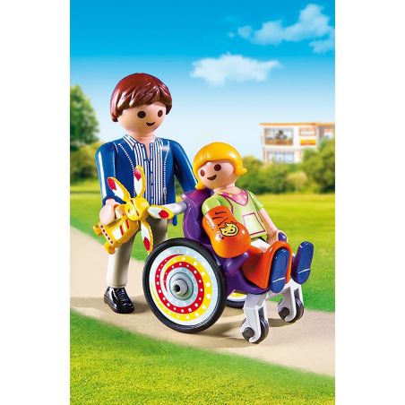 Playmobil Enft Avc Fautl Roulant Et Papa