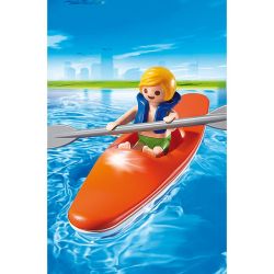 Playmobil Playmo Enfant Et Kayak