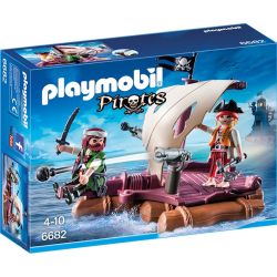 Playmobil Radeau Avec Pirates Des Tenebr