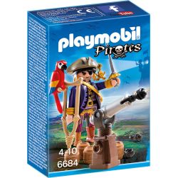 Playmobil Playmo Capitaine Pirate Canon