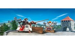 Playmobil Playmo Gardien Du Baron Noir