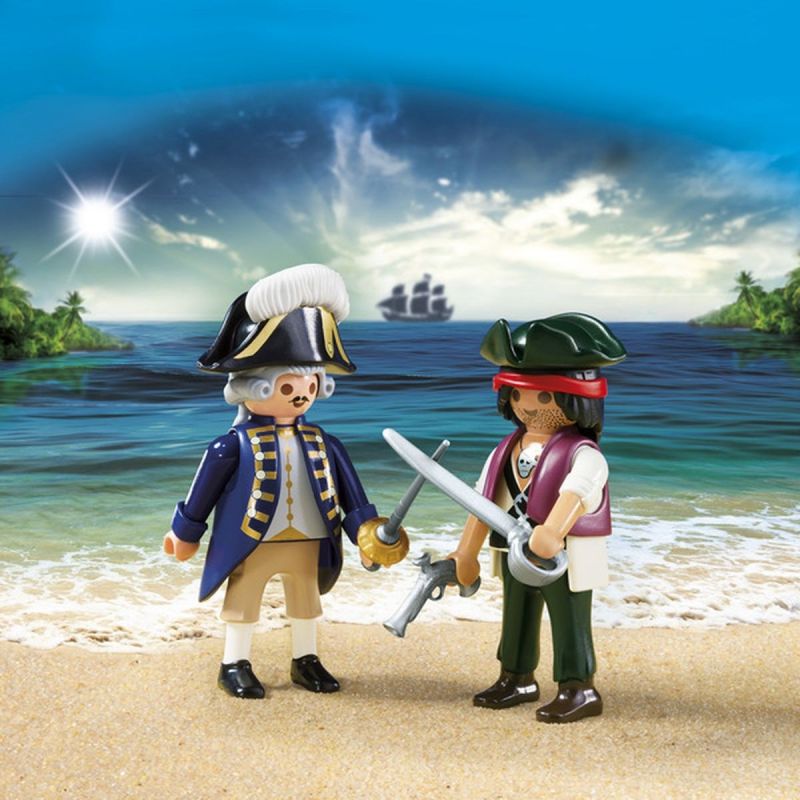 Playmobil Playmo Pirate Et Soldat