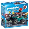 Playmobil Playmo Quad Av Treuil Et Ban