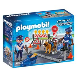 Playmobil Playmo Barrage De Police