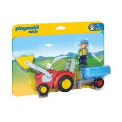 Playmobil Playmo Fermier Rt Tracteur