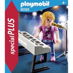 Playmobil Playmo Chanteuse Avec Synthe
