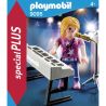 Playmobil Playmo Chanteuse Avec Synthe
