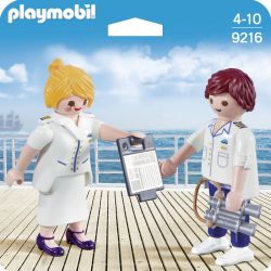Playmobil Playmo Duo Hote Et Hotesse
