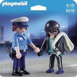 Playmobil Playmo Duo Policier Et Voleur