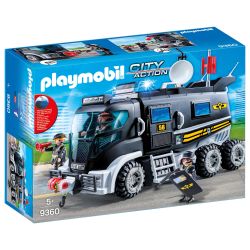 Playmobil Playmo Cam Policier Sirene