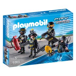 Playmobil Playmo Policiers D'Elite