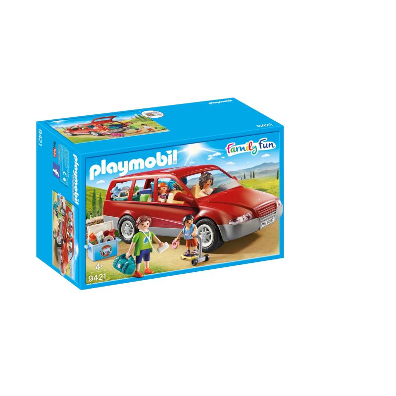 Playmobil Playmo Famille Avec Voiture