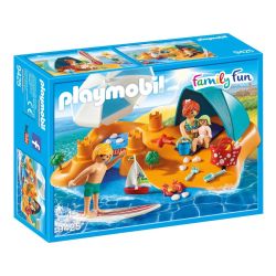 Playmobil Playmo Vacanciers Et Tente