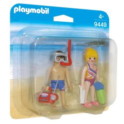 Playmobil Playmo Couple De Vacanciers