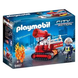 Playmobil Playmo Pompier Avec Robot
