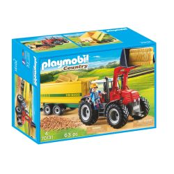 Playmobil Playmo Grand Tracteur Remorque