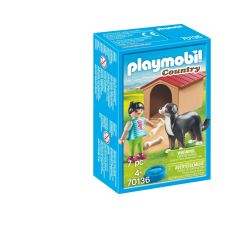 Playmobil Playmo Enfant Avec Chien