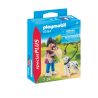Playmobil Playmo Maman Bebe Et Chien