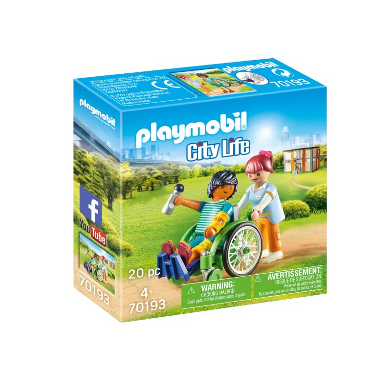 Playmobil Playmo Fauteuil Roulant