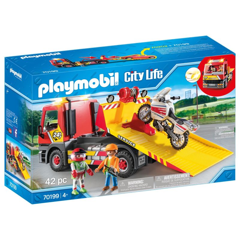 Playmobil Playmo Camion De Depannage