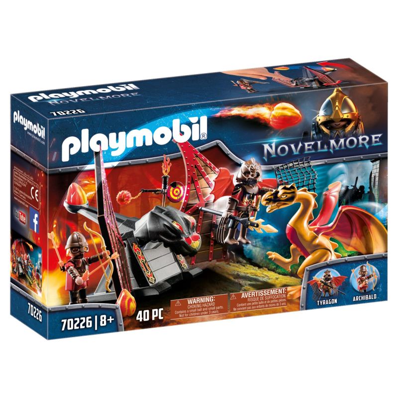 Playmobil Playmo Chevaliers Dragon Dore