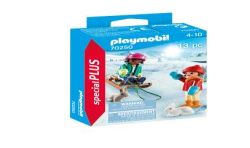 Playmobil Playmo Enfants Avec Luge