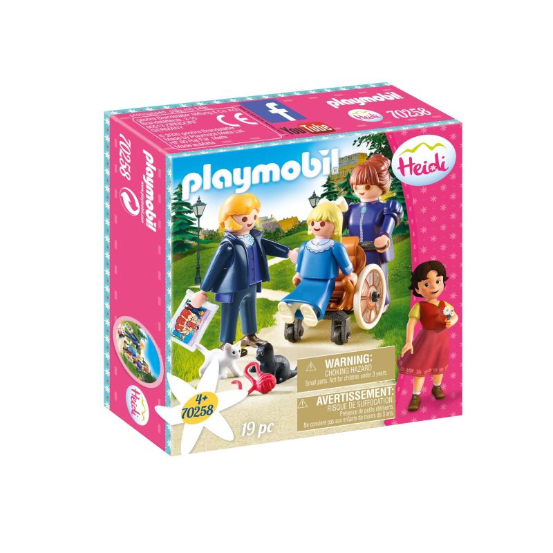 Playmobil Playmo Clara, Papa Et Nounou