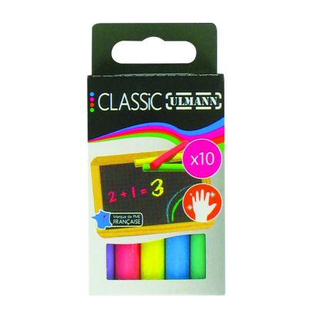 Ulmann Boite 10 Craies Couleurs