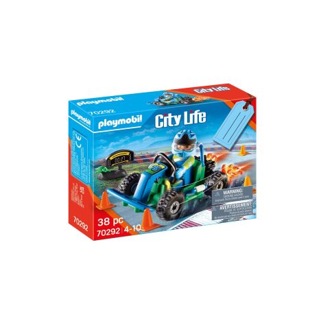Playmobil Playmo Set Cadeau Pilote Kart