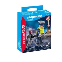Playmobil Playmo Policier Avec Radar
