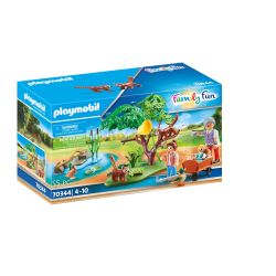 Playmobil Playmo Pandas Roux Et Enfants