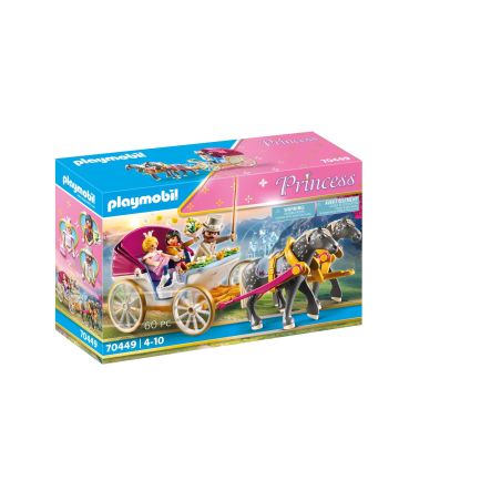 Playmobil Playmo Caleche Et Couple Royal