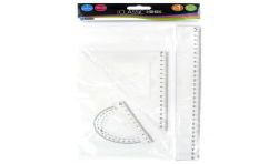 Ulmann Regle Plate/Rapporteur/ Equerre