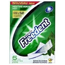 Freedent 5X5 Sticks Menthe Verte