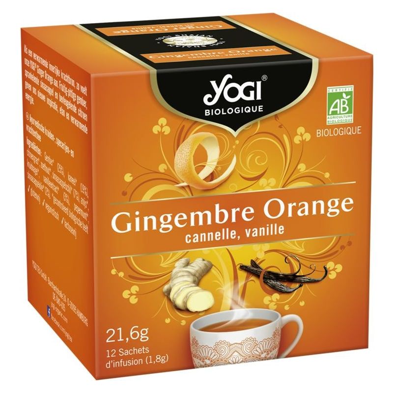 Yogi Infusion Gingembre Orange