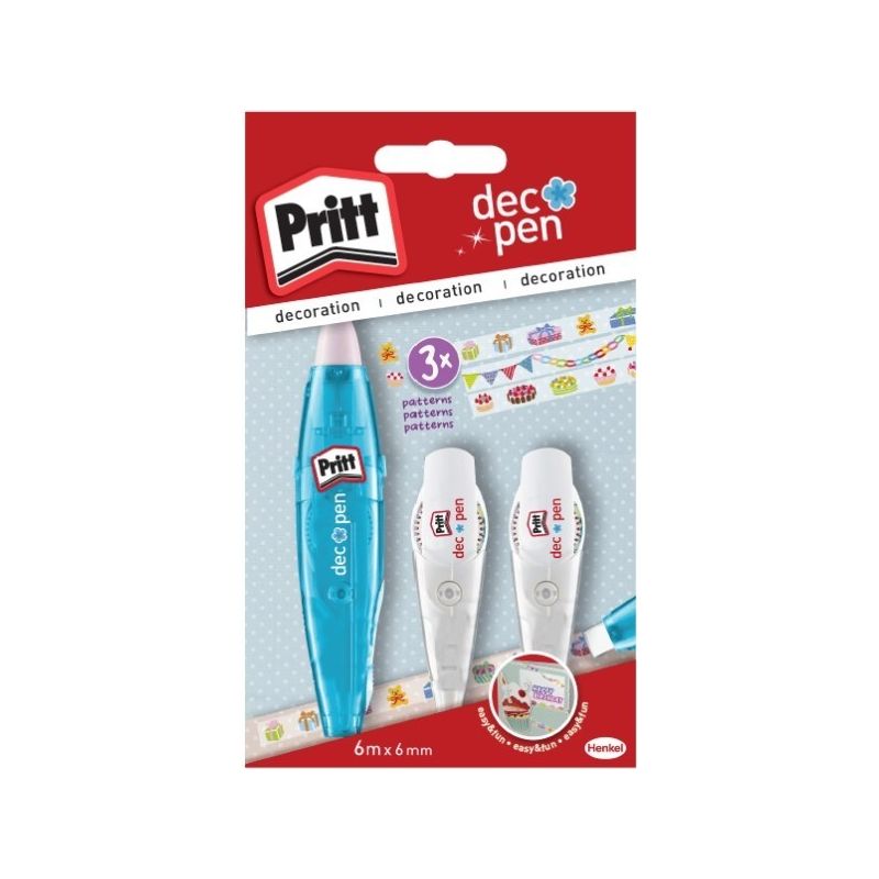Pritt Deco Pen 6M+2 Recharges