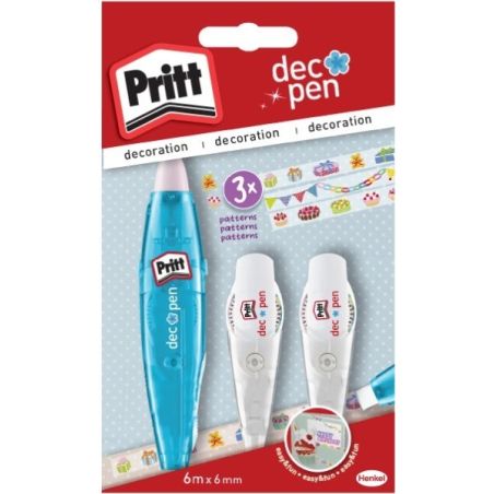 Pritt Deco Pen 6M+2 Recharges