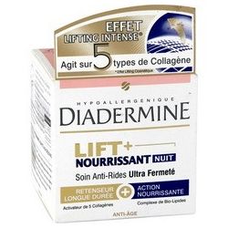 Diadermine Crème Visage Nuit Anti-Rides : Le Pot De 50 Ml