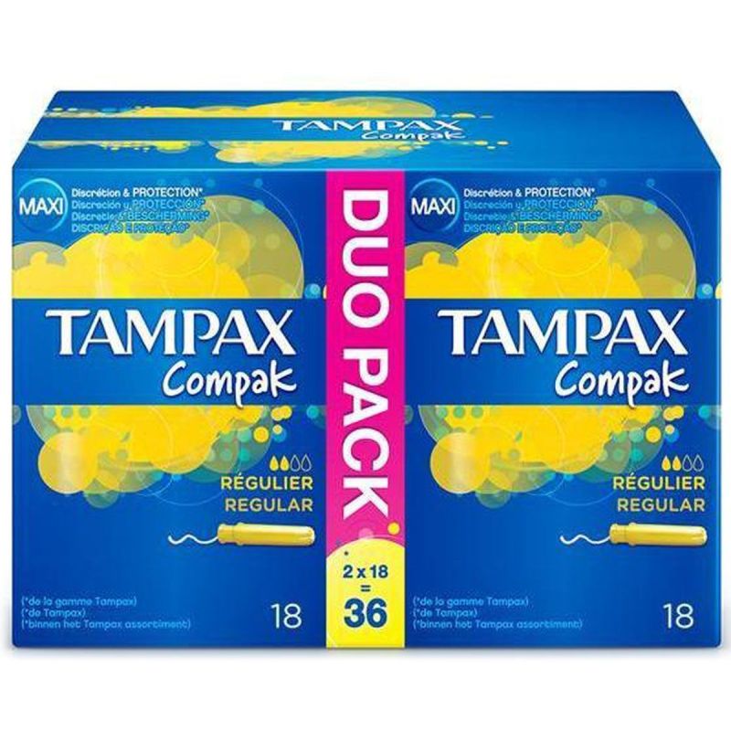 Tampax Compak Regulier X36