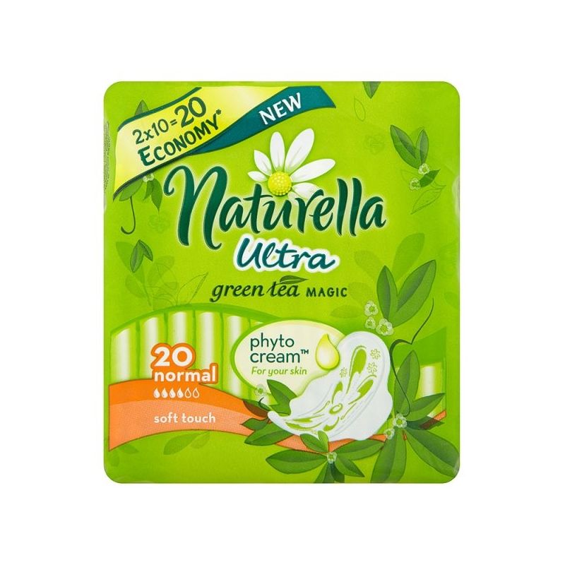 Naturella Ultra Duo Pads Zielherb 20