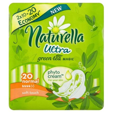 Naturella Ultra Duo Pads Zielherb 20