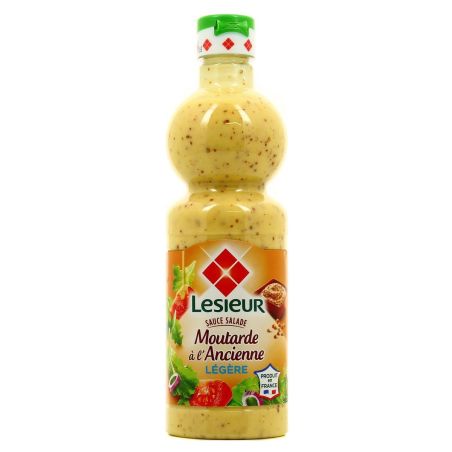 Lesieur Vinaigrette Moutarde À L'Ancienne : Le Flacon De 500 Ml