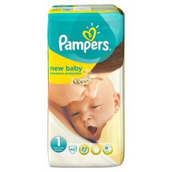 Pampers 45 Changes New Baby Geant T1