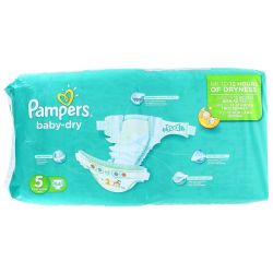 Pampers 54 Changes Baby Dry Value+T5