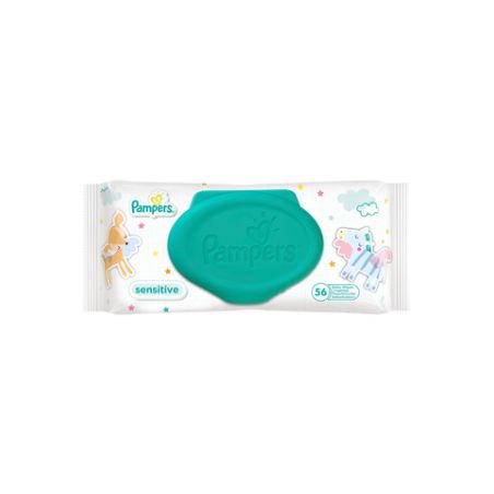 Pampers 56 Lingettes Sensitive