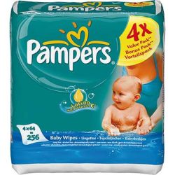 Pampers 4X64 Lingettes Babyfresh