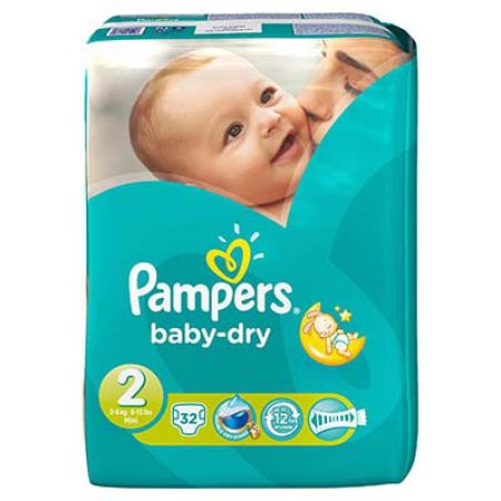 Pampers Pamp.Bb-Dry 3/6Kg X32