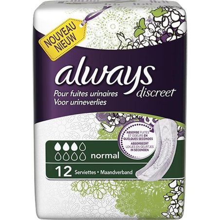 Always 12 Serviettes Inco Normal
